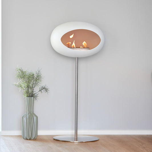 Le Feu Steel High Dome <br>White