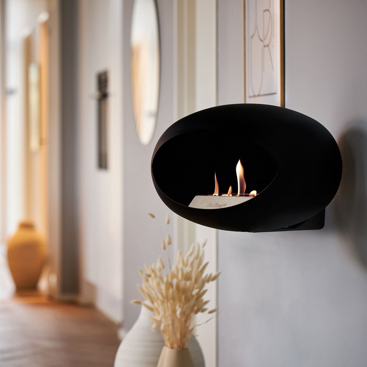 Le Feu Wall Dome <br>Black