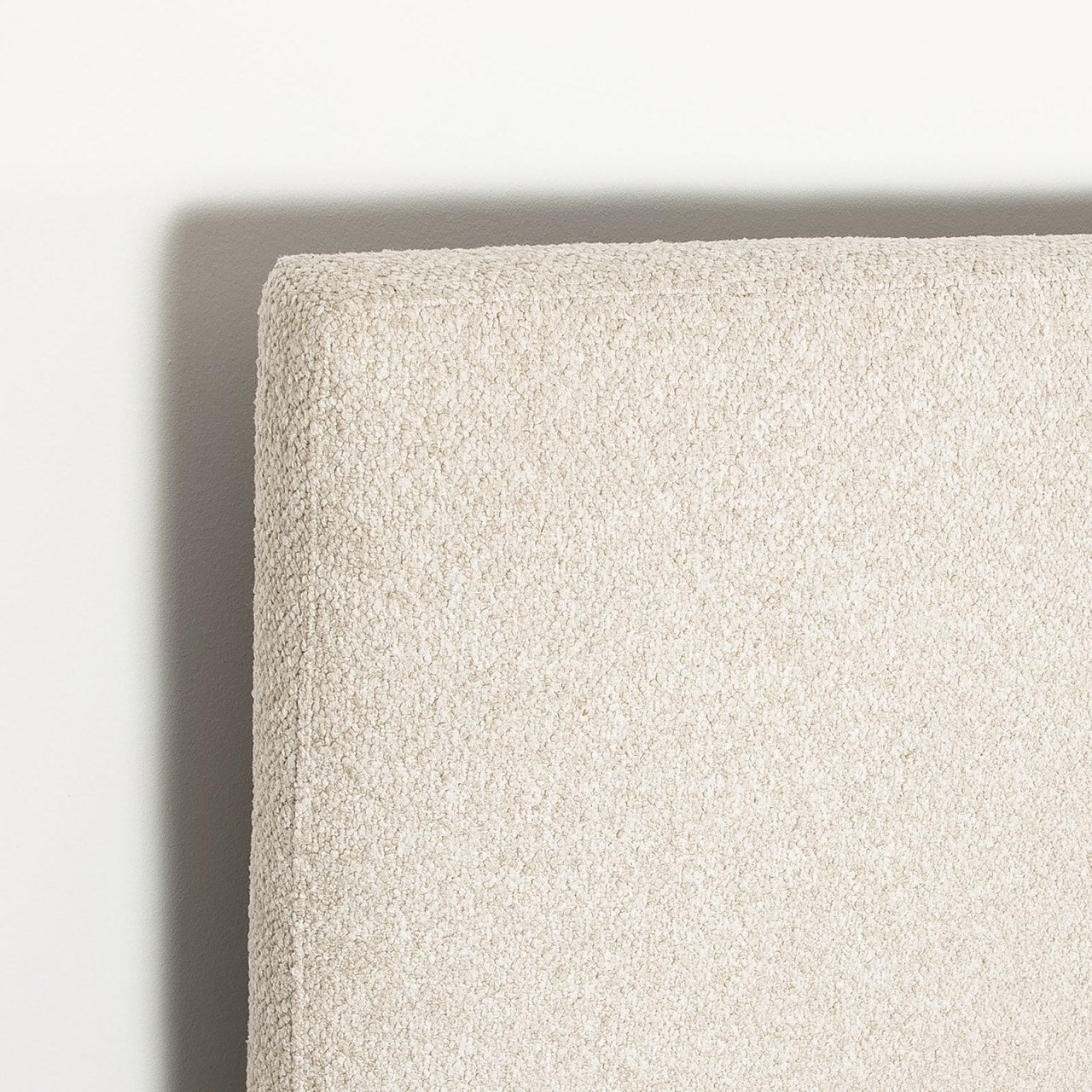 Luna Tool Free Upholstered Double Bed - Beige