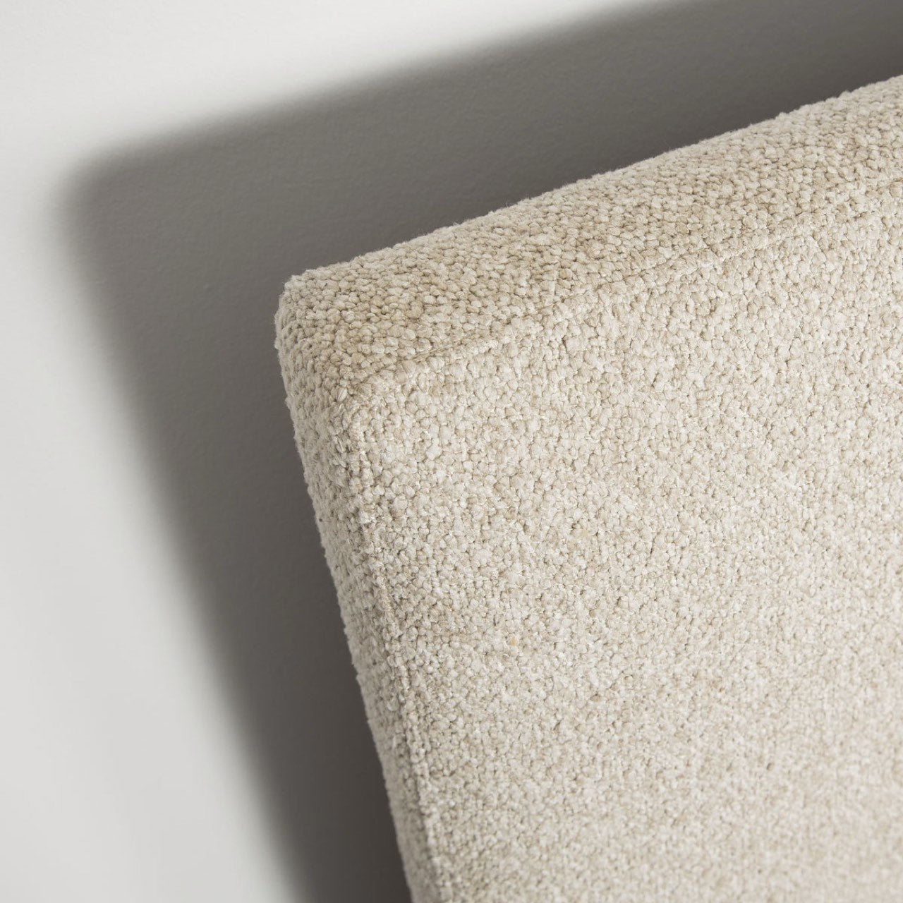 Luna Tool Free Upholstered Double Bed - Beige