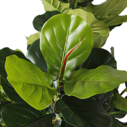 Mila Artificial Fiddle Leaf Potted Plant (Multiple Sizes)