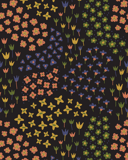 Women's Micro Floral Field Print Jumpsuit