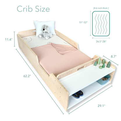 APPLE  Floor Bed & Mattres Bundle