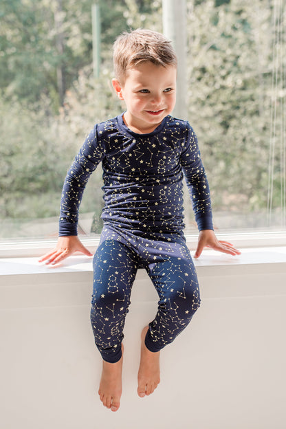 Two Piece - Winter Constellations in Navy