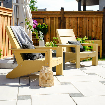 Modern 3-Panel Polymer Muskoka Chair