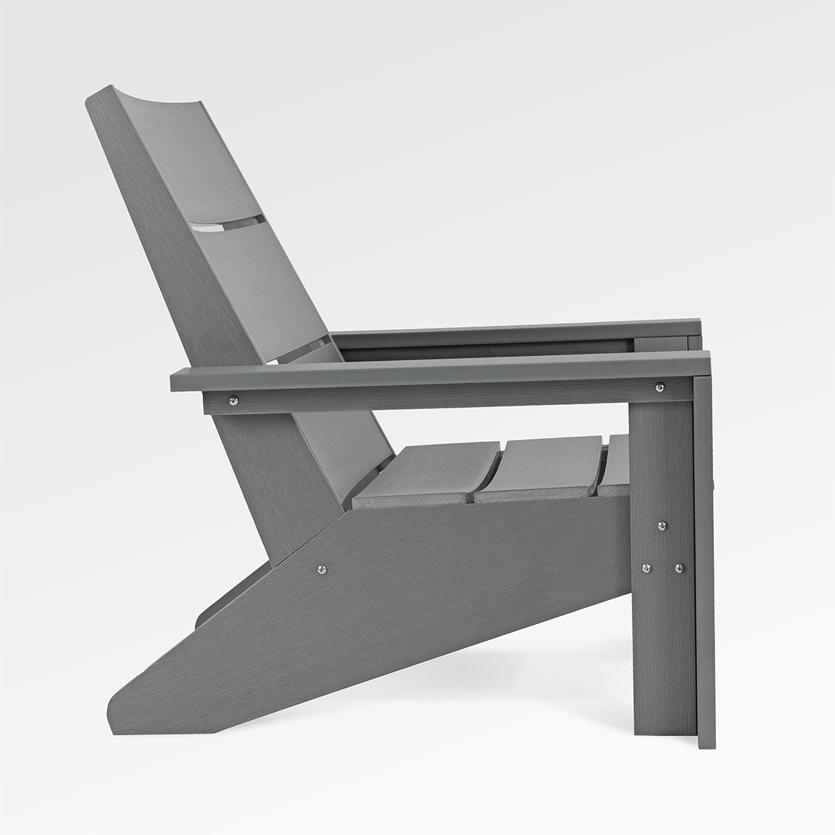 Modern 3-Panel Polymer Muskoka Chair