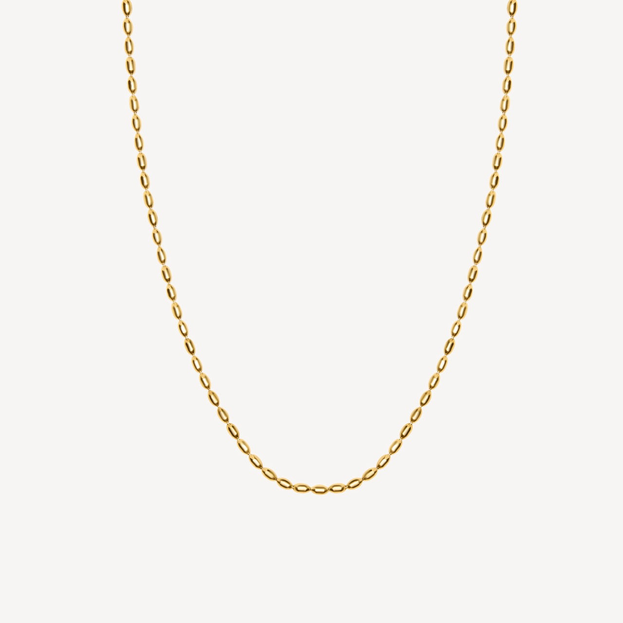 Oval Dot Necklace