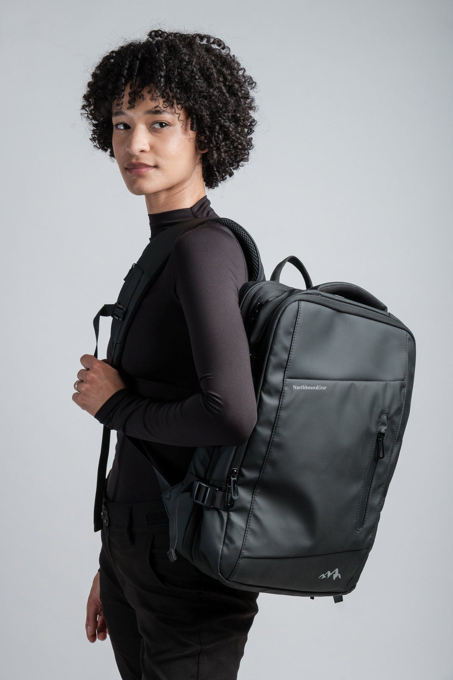 "Voyager" Expandable Backpack 26L / 38L with Built-in Rain Coat