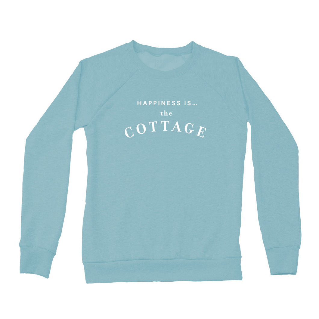 Women's Cottage Crew Sweatshirt, Teal