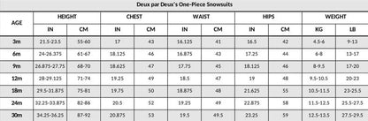 One-Piece Baby Original Puffy Snowsuit Black