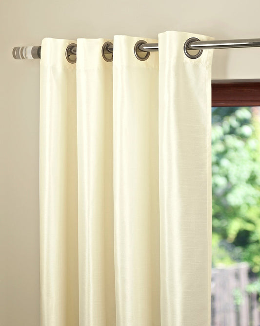 Oslo Faux Silk Dim Out Grommet Curtain  54"x 108"