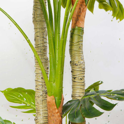 Pablo Artificial Monstera Potted Plant 10'