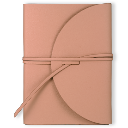 Pella Firenze Flexy Burnt Rose Vegan Leather Journal – 192-Page Classic