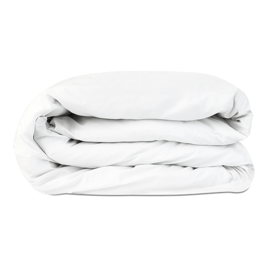 Essential Percale Duvet Cover - Natural