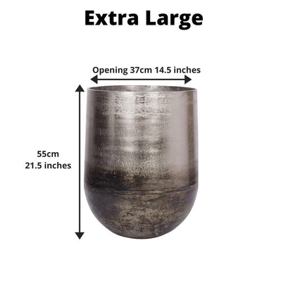 Petra - Brass Planter (Multiple Sizes)