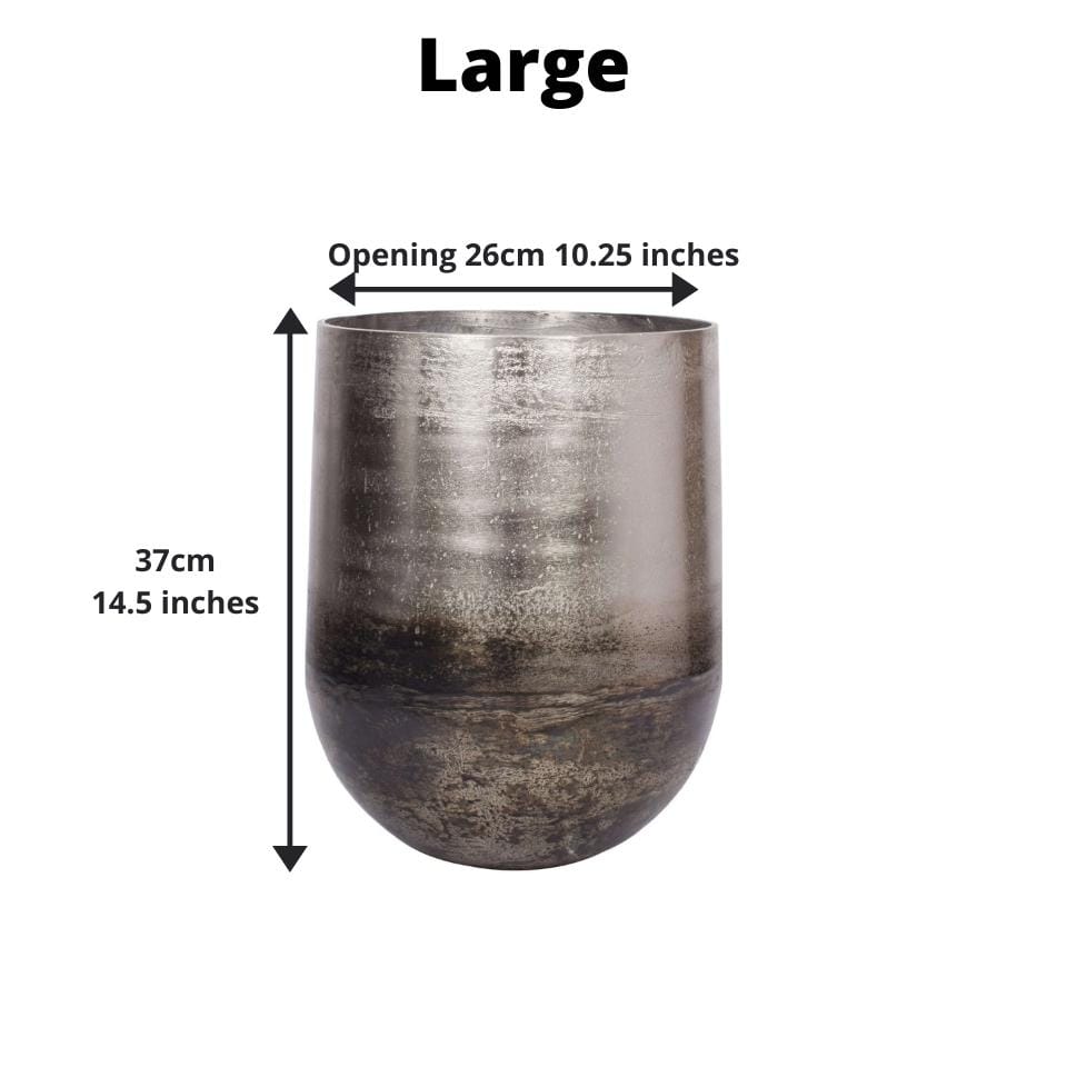 Petra - Brass Planter (Multiple Sizes)