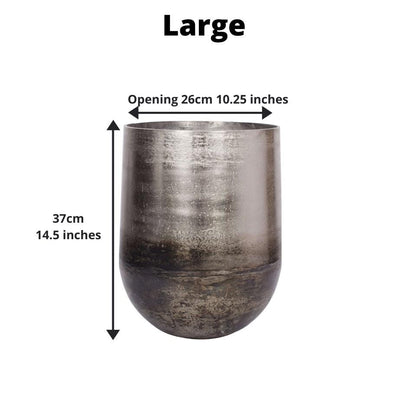 Petra - Brass Planter (Multiple Sizes)