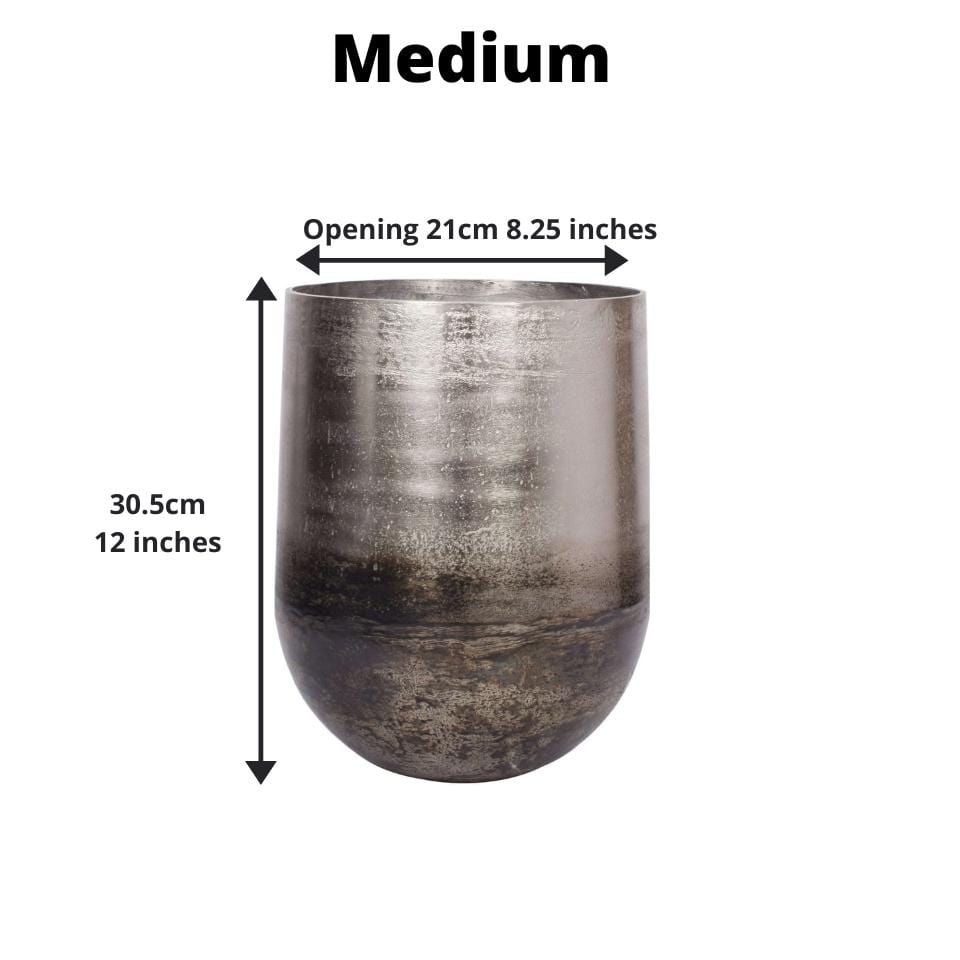 Petra - Brass Planter (Multiple Sizes)