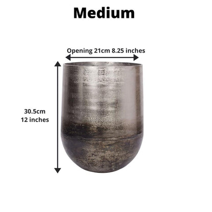 Petra - Brass Planter (Multiple Sizes)