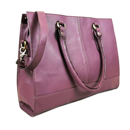 The Signature 17" Bag, Purple