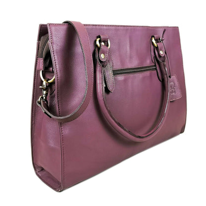 The Signature 17" Bag, Purple