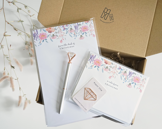 Floral Stationery Gift Set