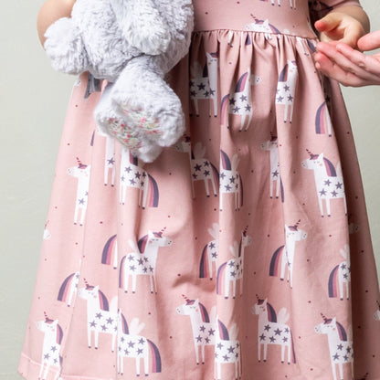 Ballerina Pink Unicorn Dress