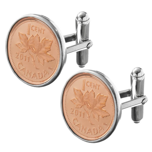 Penny Cuff Links