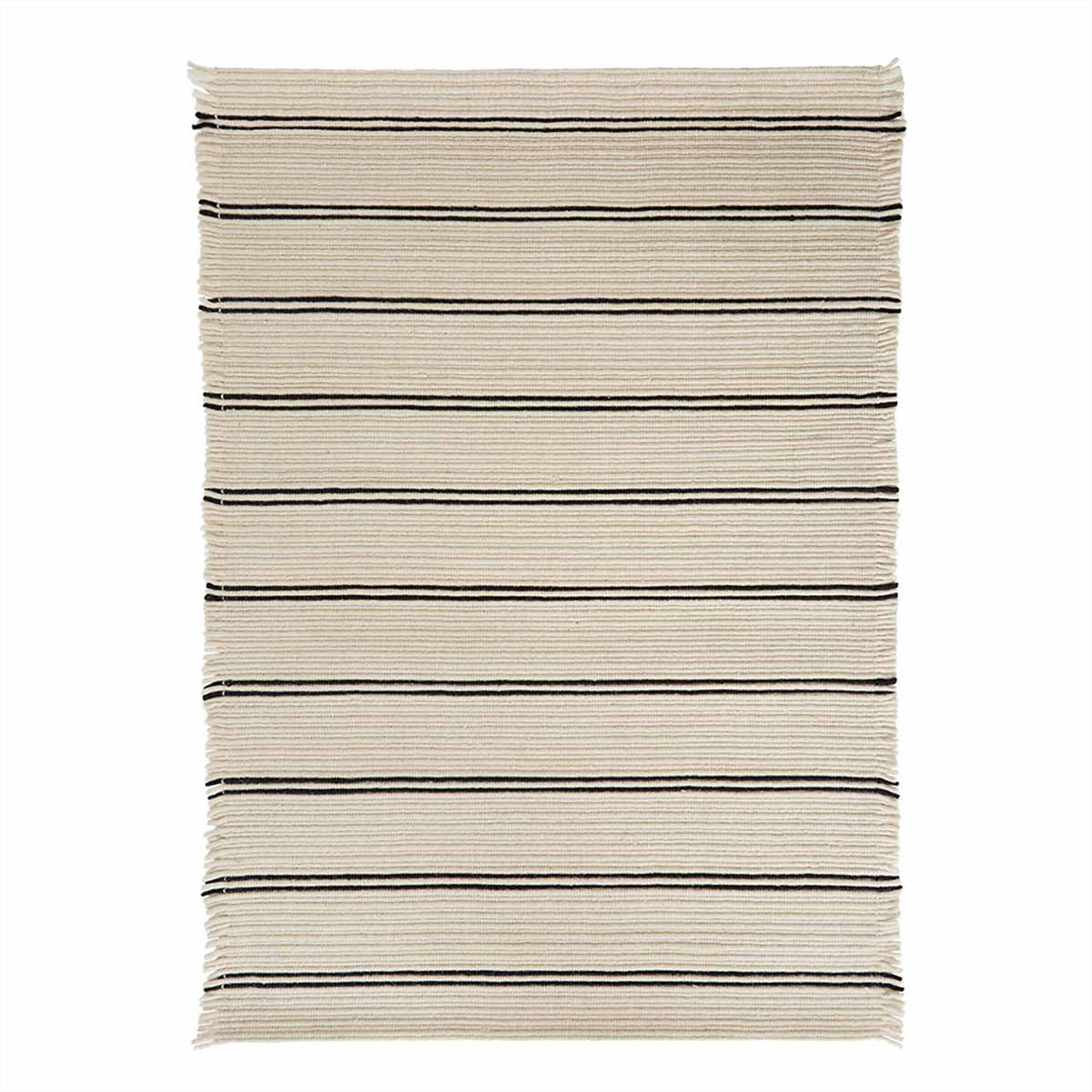 Putki Rug - Offwhite / Black