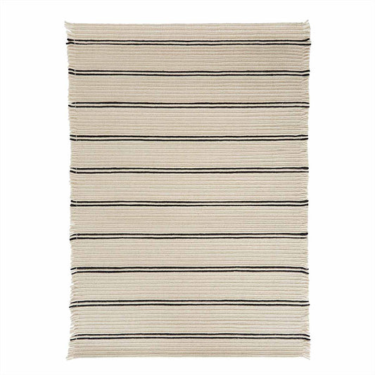 Putki Rug - Offwhite / Black