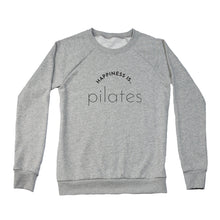 Load image into Gallery viewer, Women&#39;s Pilates Crew Sweatshirt, Heather Grey
