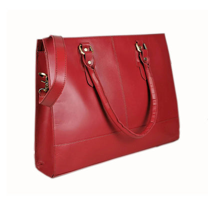 The Signature 17" Bag, Red