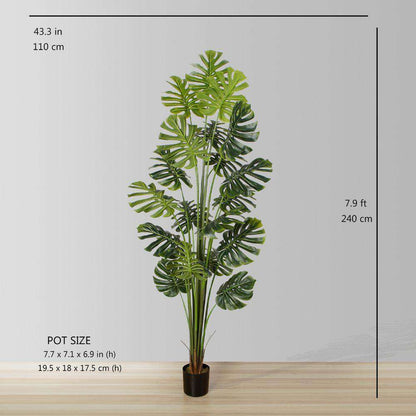 Rita Artificial Monstera Potted Plant (Multiple Sizes)