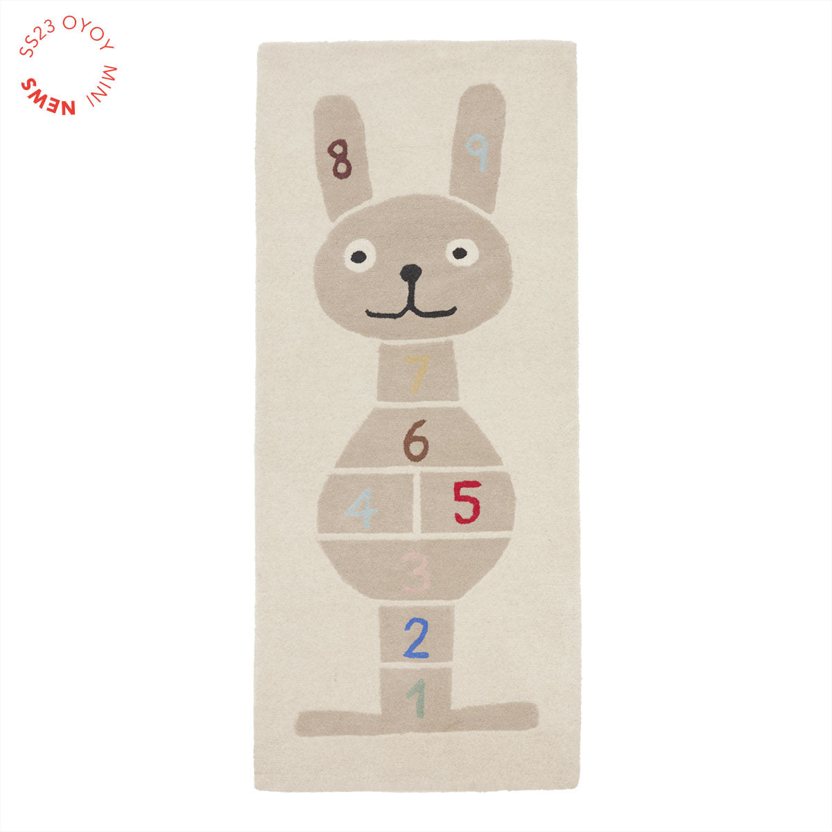 Rabbit Hopscotch Rug