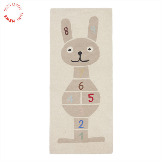 Rabbit Hopscotch Rug