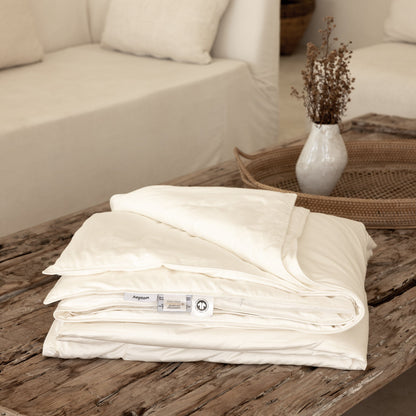 Mulberry Silk-filled Duvet Insert with Organic Cotton Shell