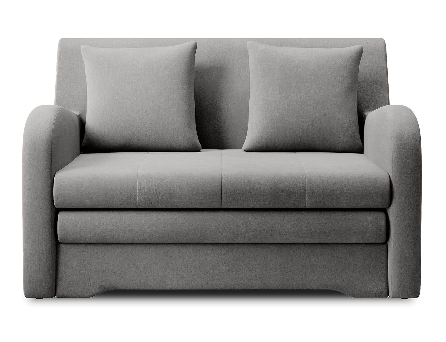 Ario Condo Style 2 Seater Storage Sleeper Sofa - Grey