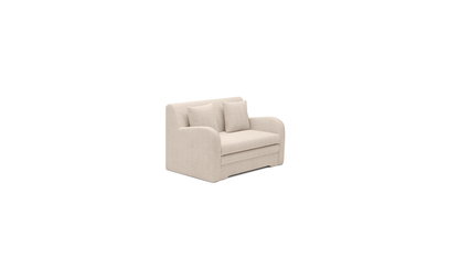 Ario Condo Style 2 Seater Storage Sleeper Sofa - Beige