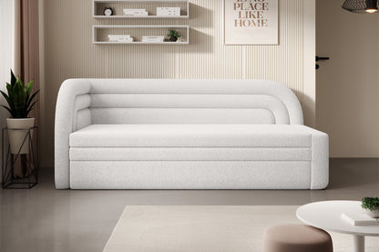 Fabillo Storage Sleeper Sofa - Pearl White