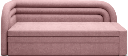 Fabillo Storage Sleeper Sofa - Blush