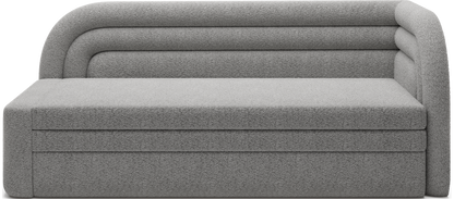 Fabillo Storage Sleeper Sofa - Light Grey