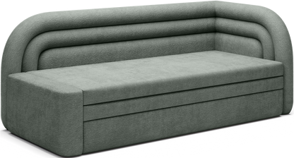 Fabillo Storage Sleeper Sofa - Moss Green