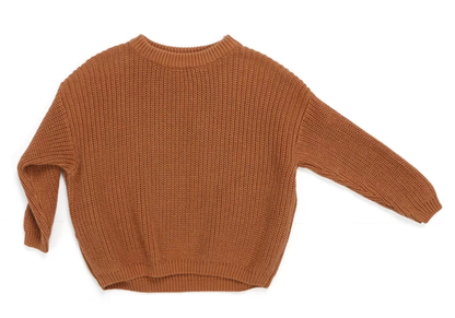 Chunky Knit Sweater | Chestnut