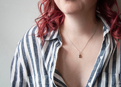 Smoky Quartz Stone Necklace