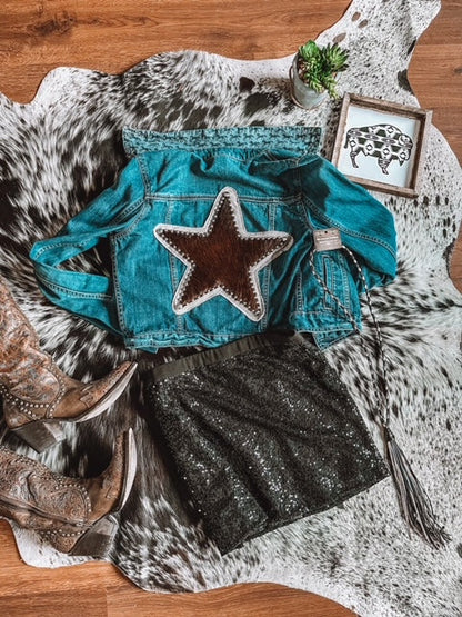 Stars & Studs Denim Jacket