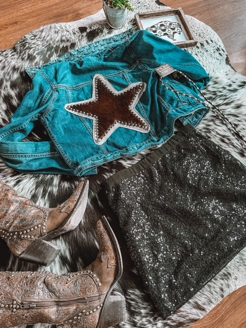 Stars & Studs Denim Jacket