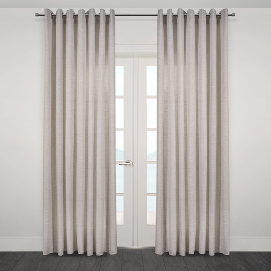 Zante Heavy Textured Semi Sheer Wide Width Curtain 108"x95"