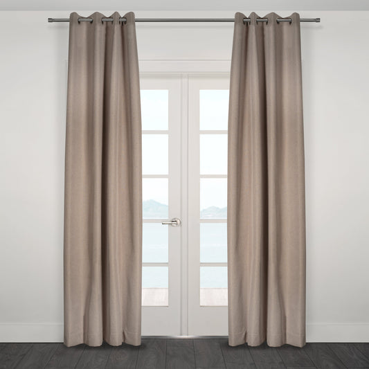 Berlin Textured Blackout Grommet Curtain 52" x 108"
