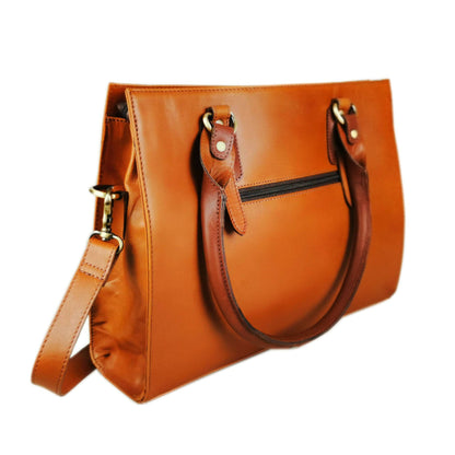 The Signature 15" Bag, Tan