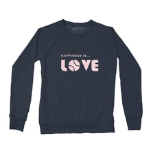 Load image into Gallery viewer, Women&#39;s Tennis Love Crew Sweatshirt, True Navy
